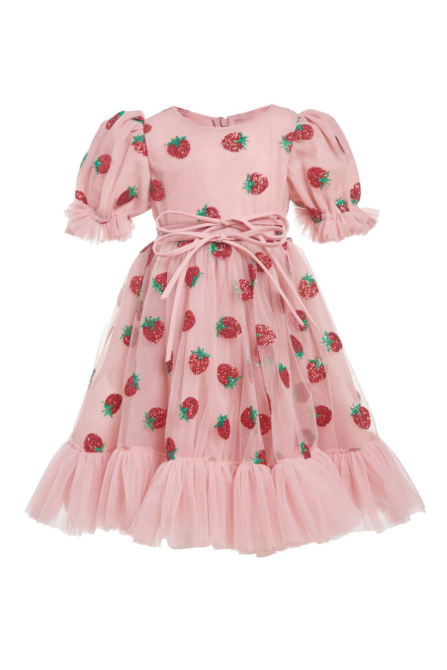 Strawberry Midi Dress for Kids – Lirika ...